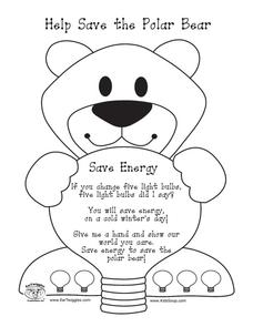 Help Save the Polar Bear Worksheet