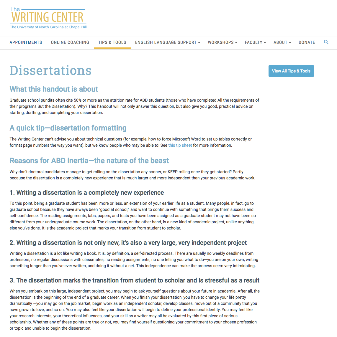 Dissertations Website