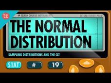 The Normal Distribution: Crash Course Statistics #19 Instructional Video