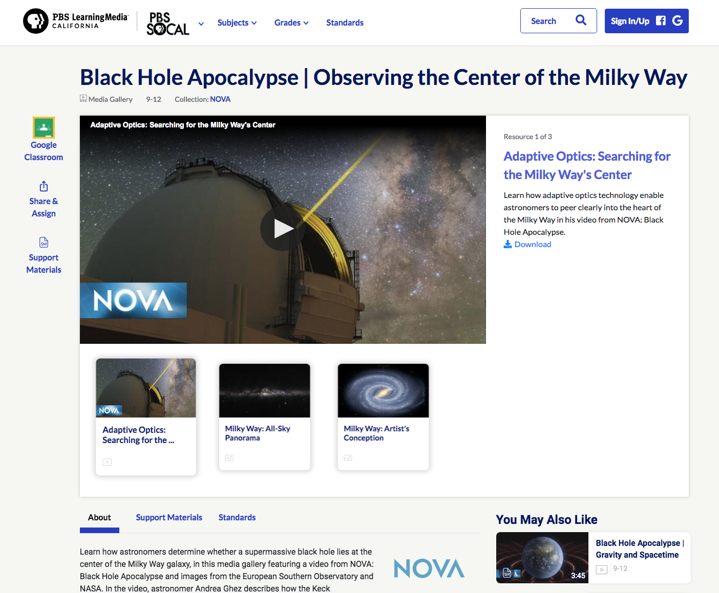 Black Hole Apocalypse | Observing the Center of the Milky Way Instructional Video