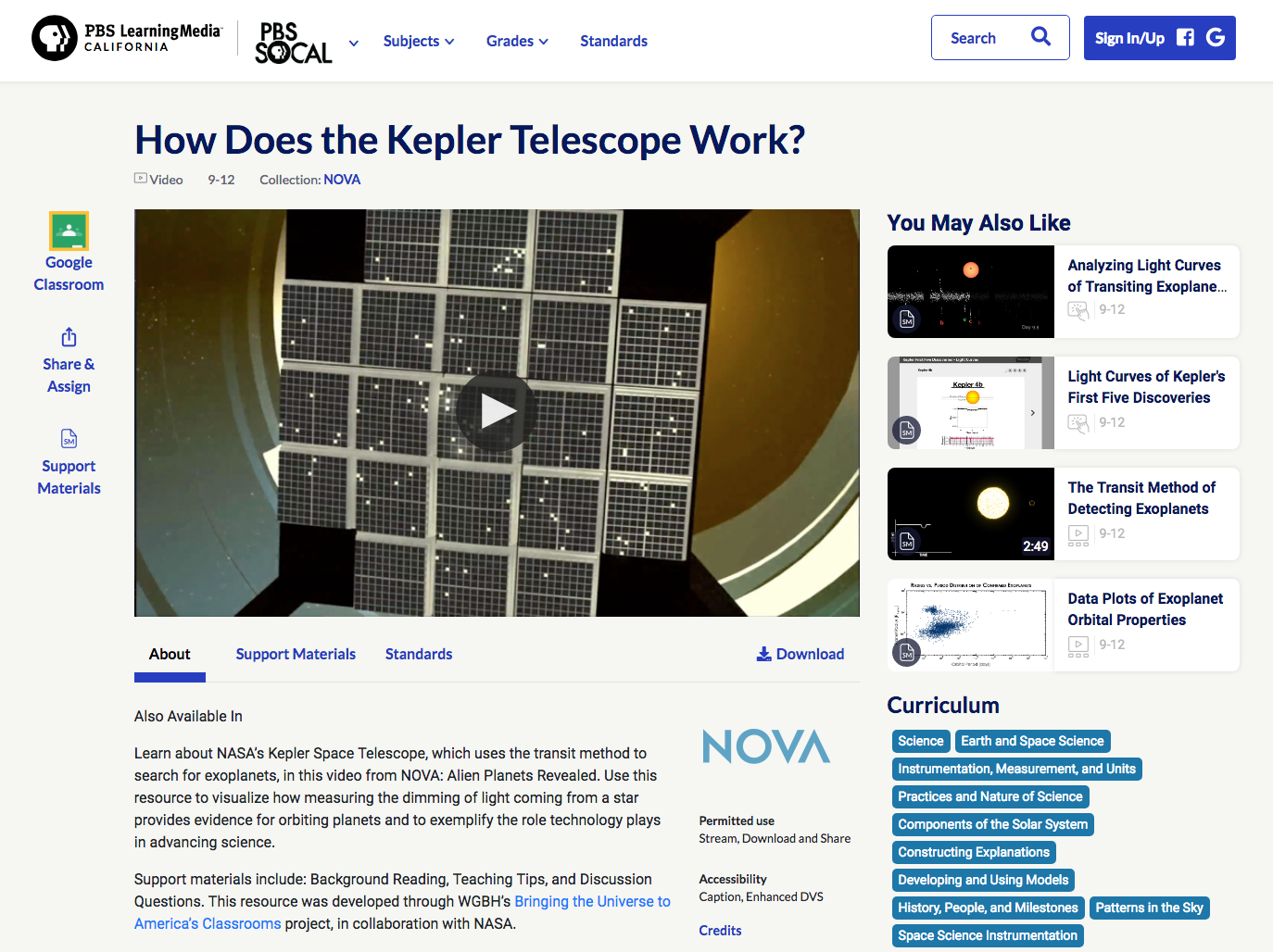 How Does the Kepler Telescope Work? Instructional Video