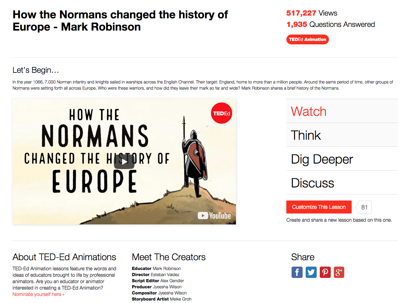 How the Normans Changed the History of Europe Instructional Video