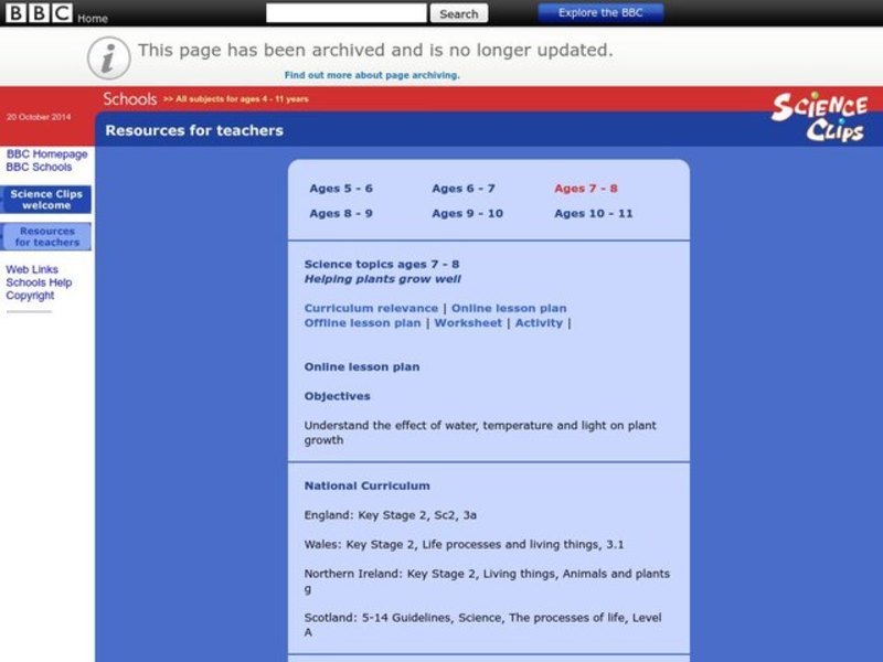 Helping Plants Grow Well Lesson Plan