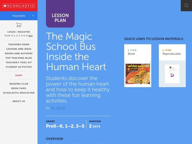 Healthy Heart Lesson Plan