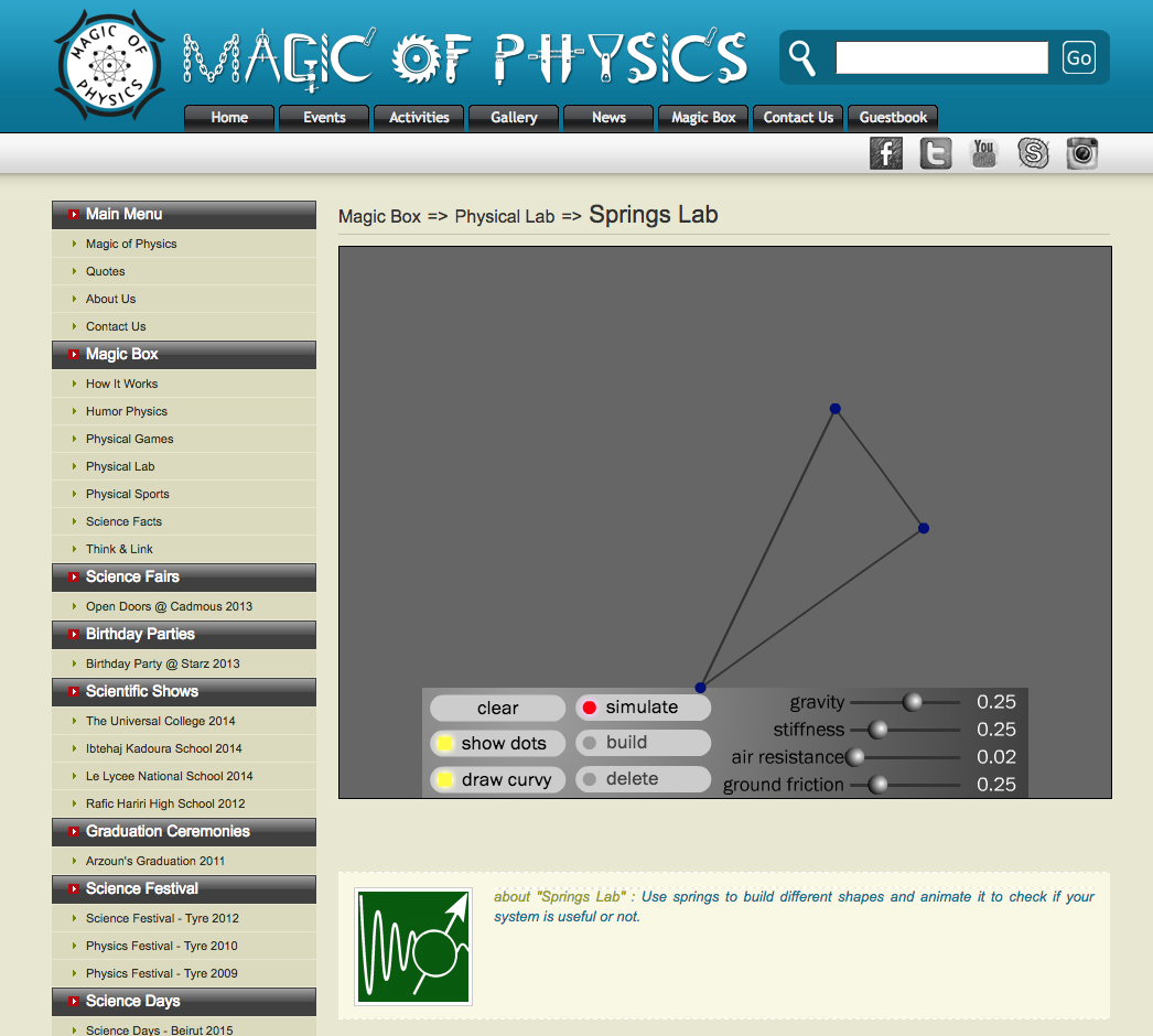 Springs Lab Interactive