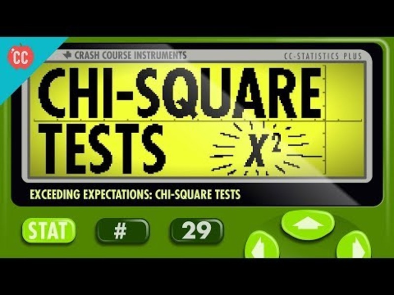Chi-Square Tests: Crash Course Statistics #29 Instructional Video