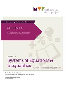 Module 5: Systems of Equations and Inequalities Unit Plan