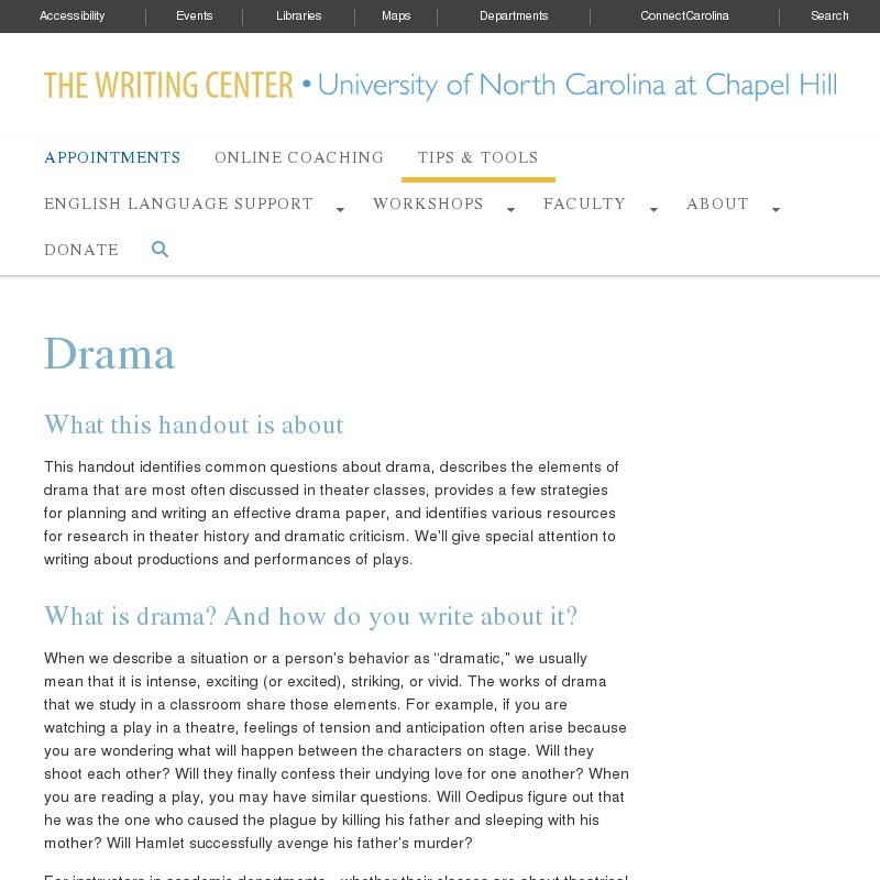 Drama Website