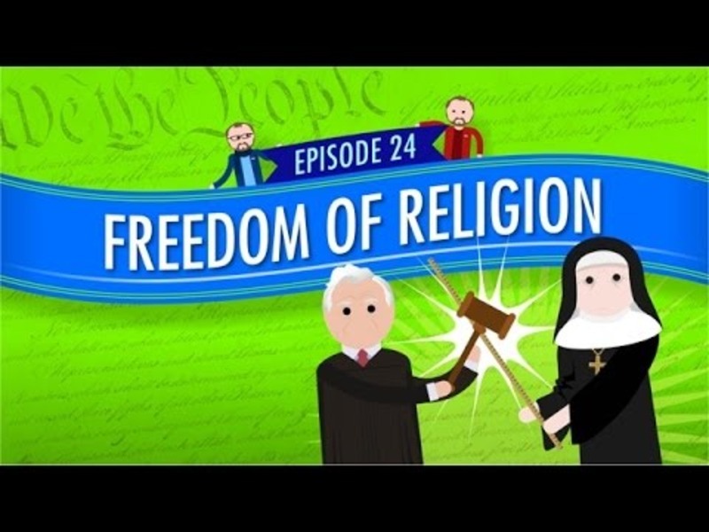 Freedom of Religion: Crash Course Government and Politics #24 Instructional Video