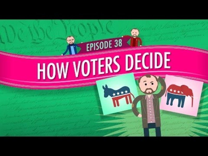 How Voters Decide: Crash Course Government and Politics #38 Instructional Video