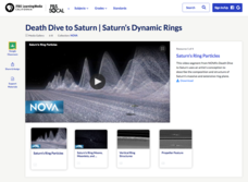 Death Dive to Saturn — Saturn’s Dynamic Rings Instructional Video