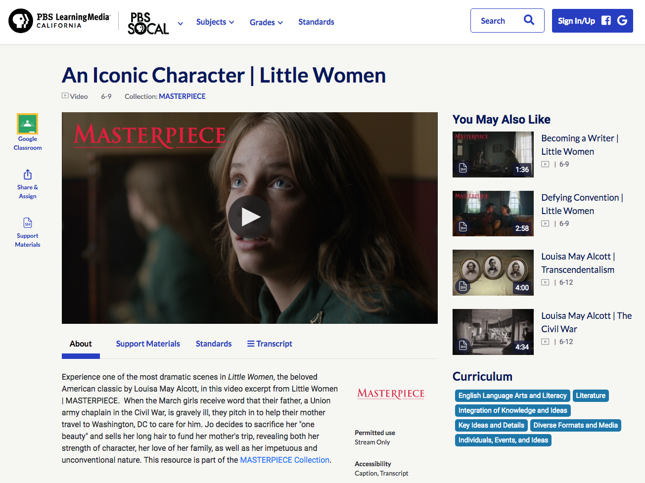 An Iconic Character | Little Women Instructional Video
