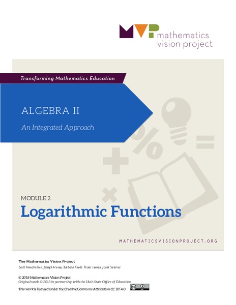 Module 2: Logarithmic Functions Unit Plan