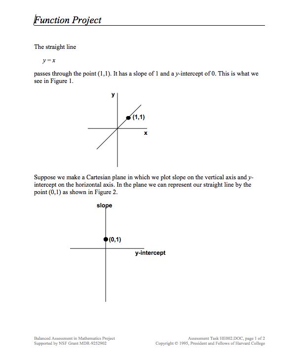 Function Project Assessment