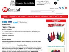 Hockey Highway Lesson Plan