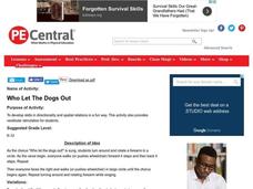 Who Let The Dogs Out Lesson Plan