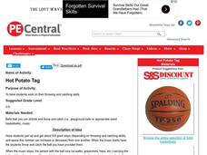 Hot Potato Tag Lesson Plan