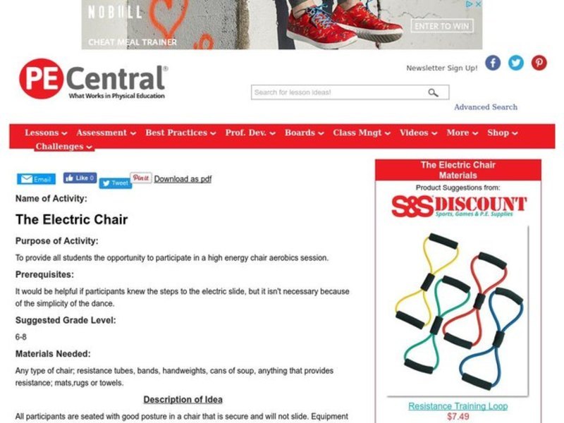 The Electric Chair Lesson Plan