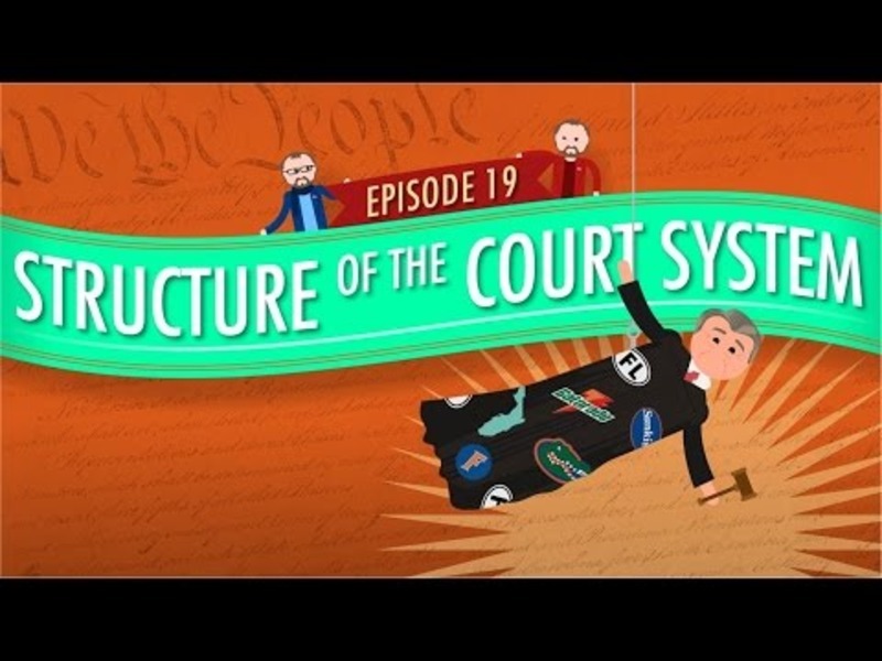 Structure of the Court System: Crash Course Government and Politics #19 Instructional Video