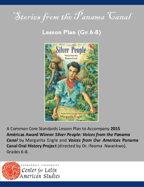 Stories from the Panama Canal Lesson Plan