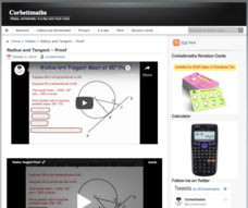 Radius and Tangent – Proof Instructional Video