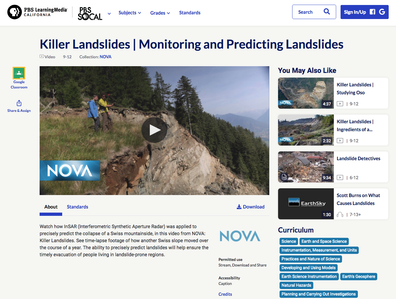Killer Landslides | Monitoring and Predicting Landslides Instructional Video
