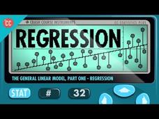 Regression: Crash Course Statistics #32 Instructional Video