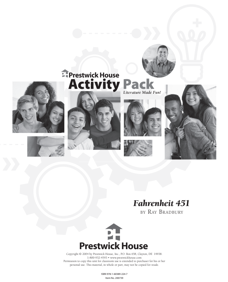 Fahrenheit 451—Activity Pack Activity
