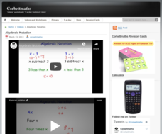 Algebraic Notation Instructional Video