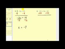 Solving Two-Step Equations: The Basics Instructional Video