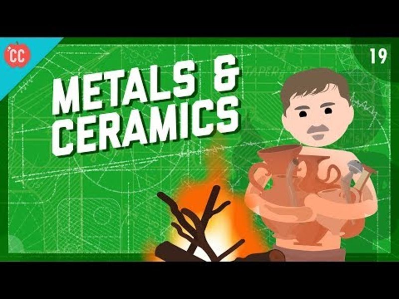 Metals and Ceramics: Crash Course Engineering #19 Instructional Video