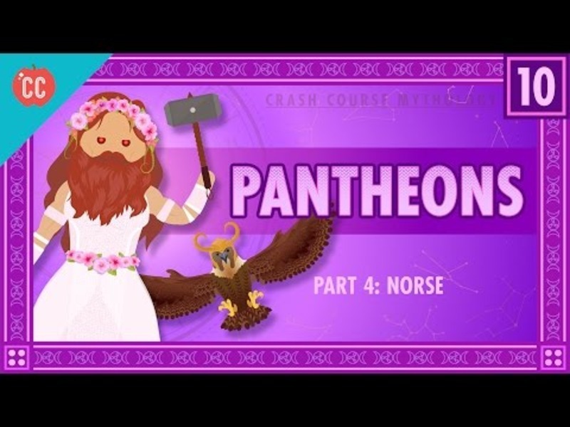 The Norse Pantheon: Crash Course World Mythology #10 Instructional Video