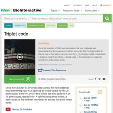 Triplet Code Instructional Video