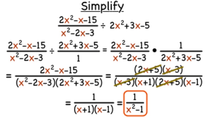 How Do You Divide a Rational Expression by a Polynomial? Instructional Video