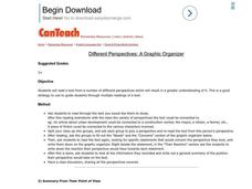 Different Perspectives: A Graphic Organizer Lesson Plan