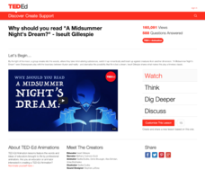 Why Should You Read "A Midsummer Night's Dream?" Instructional Video