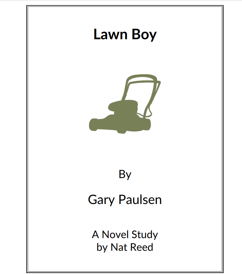 Lawn Boy: Novel Study Study Guide