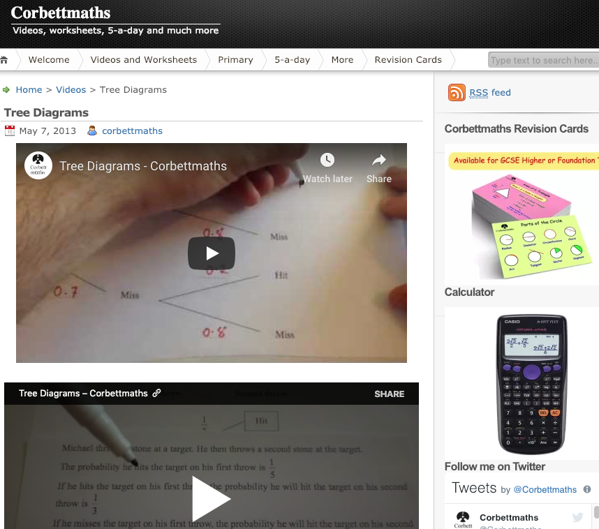Tree Diagrams Instructional Video