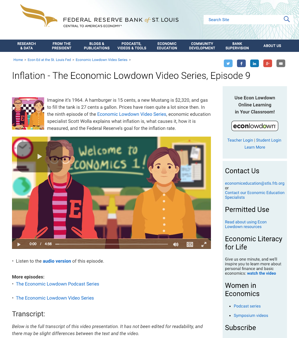 Episode 9: Inflation Instructional Video