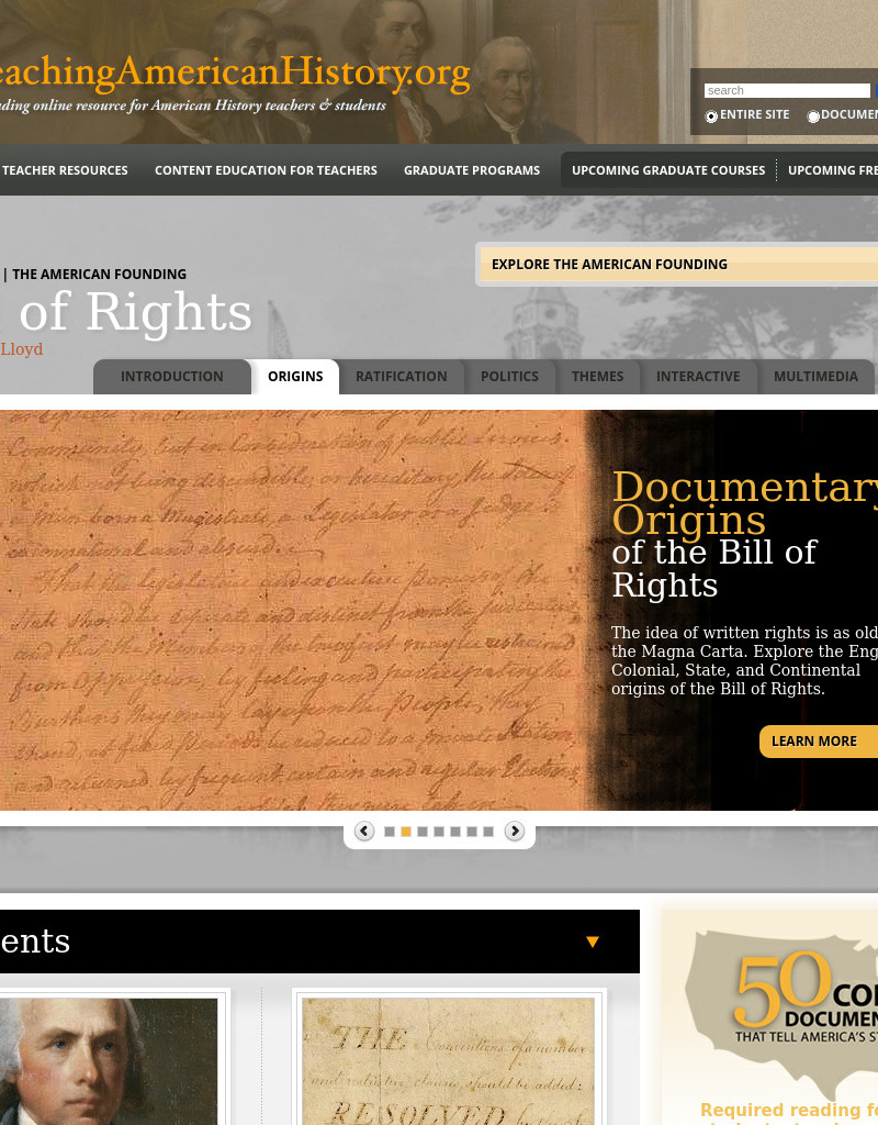 Bill of Rights Interactive