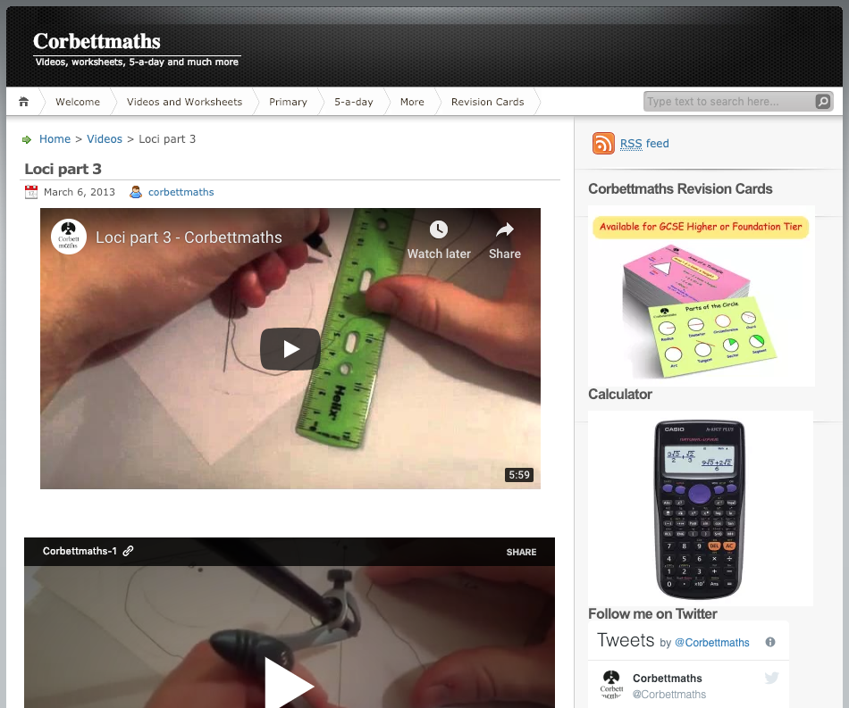 Loci Part 3 Instructional Video