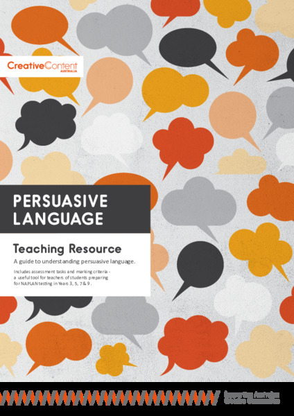 Persuasive Language Unit Plan