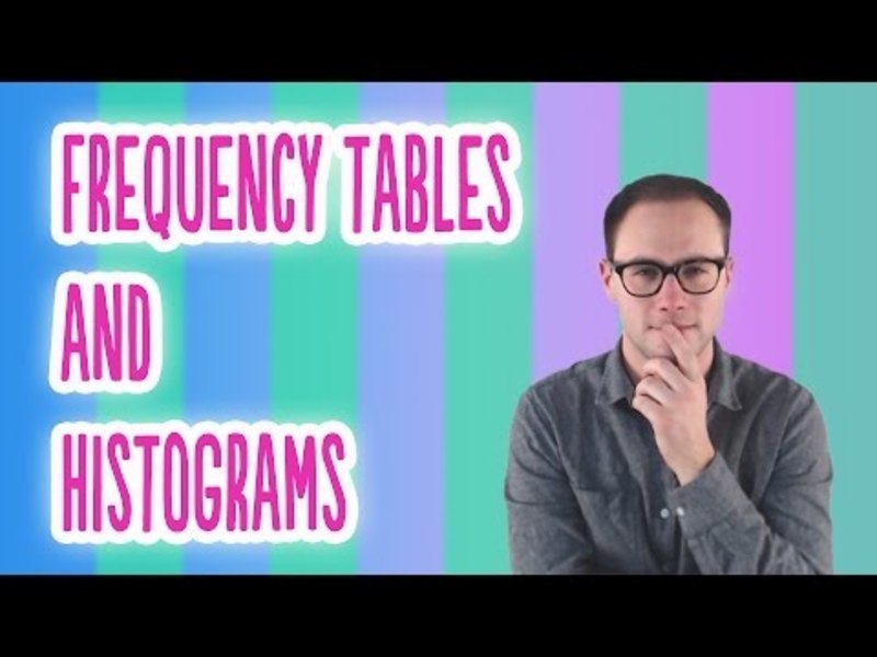 Frequency Tables and Histograms Instructional Video