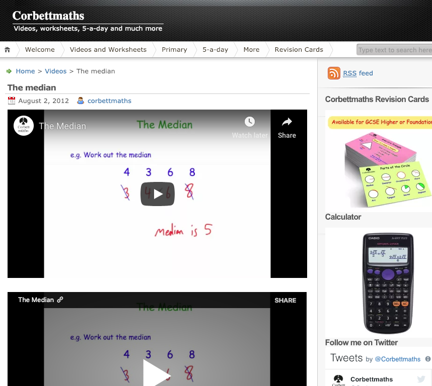 The Median Instructional Video