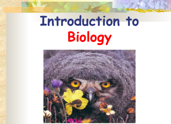 Introduction to Biology PPT