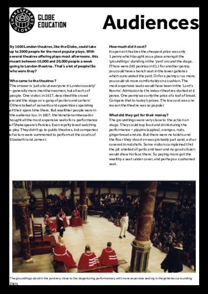 Fact Sheet: Audiences Handout