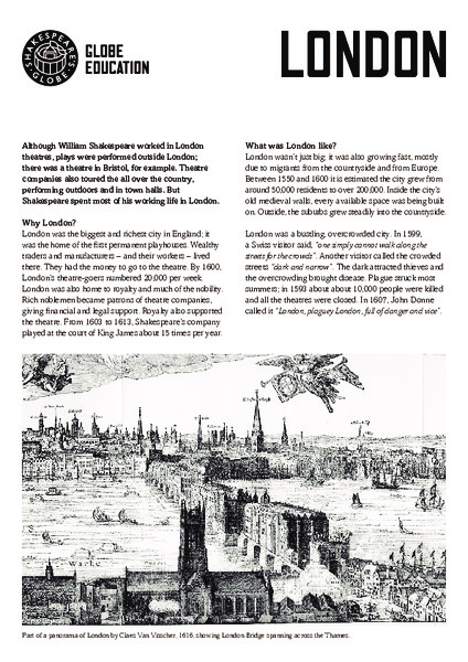 Fact Sheet: London Handout