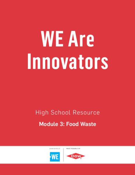 High School–Module 3: Food Waste Lesson Plan