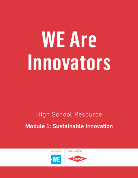 High School–Module 1: Sustainable Innovation Lesson Plan