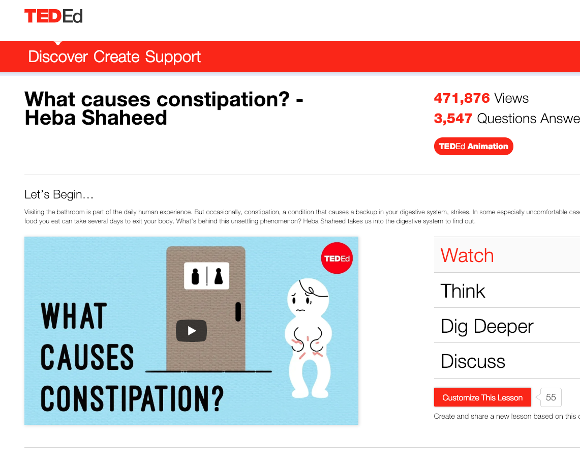 What Causes Constipation? Instructional Video